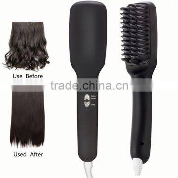 2 in 1 anion LCD electric fast hair dryer that straightens your hair