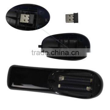 Gyroscope Mini Fly Air Mouse Keyboard T2 2.4G Wireless 3D Remote Sensing Air Mouse Gaming Mouse Gamer photo-3