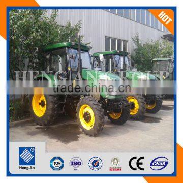 Good quality big 100hp 4wd farm tractor with 6 cylinder