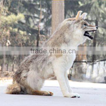 Wild Animals Designs Animal Big Wolf Statue photo-2