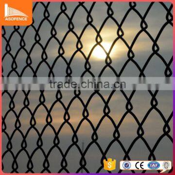 china 2016 best selling outdoor chain link fence/pvc coated fence