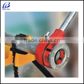 HAOBAO 12R Die Head Manual Pipe Threading Machine 1/2"-2"