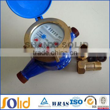 Iron body multi jet dry/wet type water meter