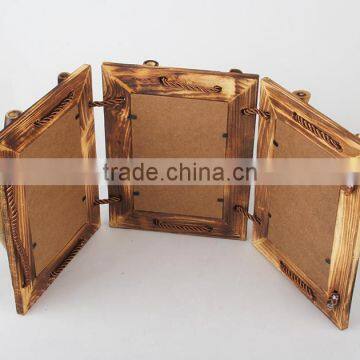 Fashional Cheap Decoration Wooden Photo Frame With Three Pictures Family/office Photo Frames photo-5