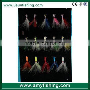 Saltwater teaser Bucktail jigs