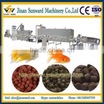 Aquaculture fish food machine production line