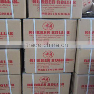 4 Inch Iron Drum White EPDM Rice Rubber Roller for Rice Huller photo-2