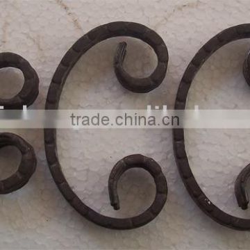 Forged Steel Scrolls