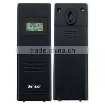 2 Wireless Sensors Weather Station WWVB DCF RCC Indoor Outdoor Temperature Thermometer With Air Presurre Trend Indicator photo-6