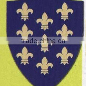 Skull Metal Plaque Embossed Wooden Wall Shield photo-3