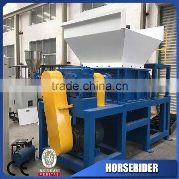 Double Single Shaft pe pp Pet Plastic Bags Shredder/waste HDPE LDPE PET Polybags Granulator Double Single Shaft Shredder photo-2