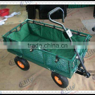 Folding Hand Push Cart for Garden Made in Qingdao photo-3