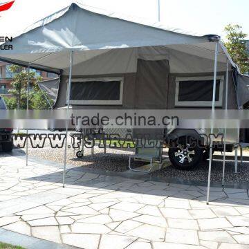Off-road Hard Floor Camper Trailer Forward Folding photo-3