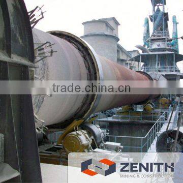 Zenith Energy-saving calcination alumina rotary kiln with large capacity