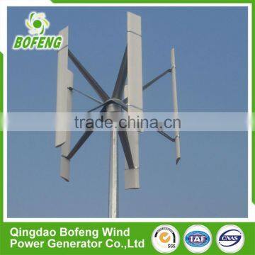 Factory Big Scale Long Life Roof-mounted 2kw Vertical Axis Wind Turbine Price photo-3