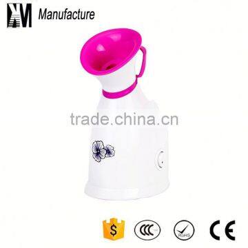 home using Spa Vapor mini facial steamer for promotion gift