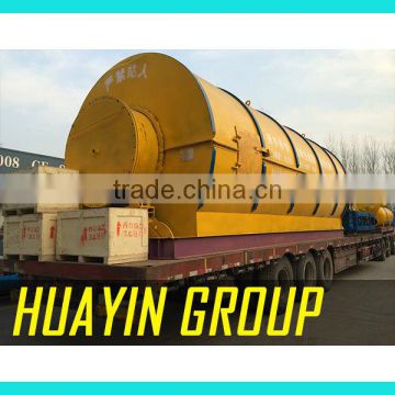 Henan China machinery for waste plastic to oil,waste tyre oil plant