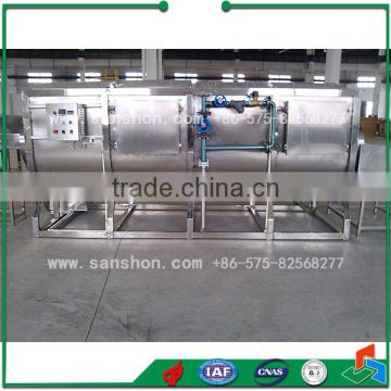 China Blancher Machine For Sterilization And Color Protection