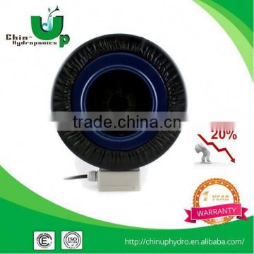 high efficient quiet inline duct extractor fan/ inline duct fan 6"/ inline duct fan price