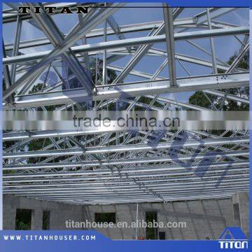 Light Gauge Steel Prefabricated Framing for Flat Roof Truss