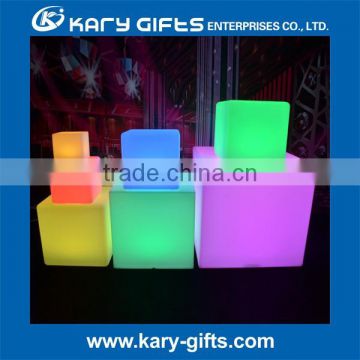 glowing bar led stool table for beauty salon DMX event furniture