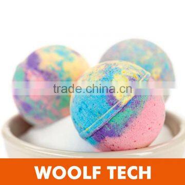 40g Handmade Bath Fizzer Bath Bombs With Dried Flowers Good for SPA photo-4
