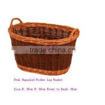 Brown Wicker waste basket for sale