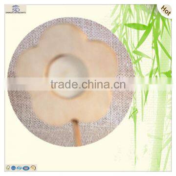 Mini House Home Decoration Pot Pine Wooden Flower Craft photo-2