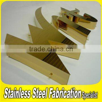 Stainless Steel Metal Signage Alphabet Letter Channel Letter Signs