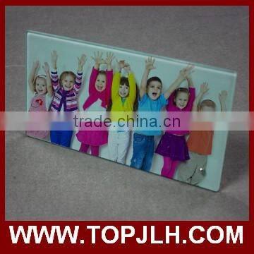 Sublimation full printing tempered glass photo frame