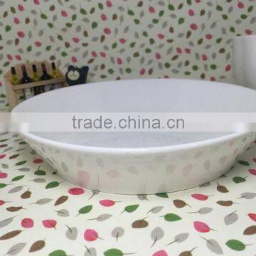Hot Sale Chinese Bulk Stocked Dinner Ceramic Plate photo-2