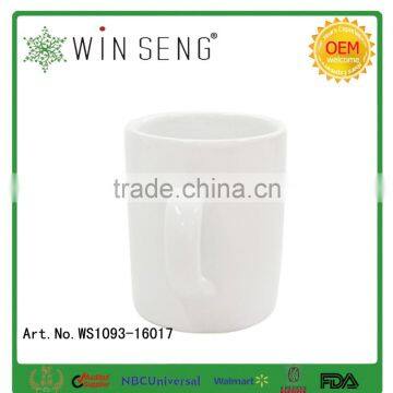 White Porcelain Common Shape Mug photo-3