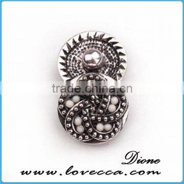 Factory Sale Custom Metal Snap Button buttons charms	14