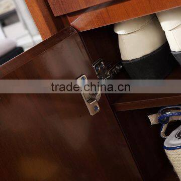 Modern Design Wooden Shoe Rack Cabinet photo-6