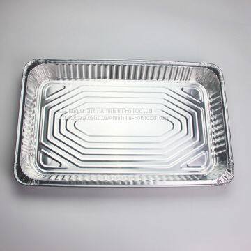 Eco Friendly Full-Size Shallow Aluminum Steam Table Pan Food Container Microwave Aluminum Foil Container photo-2