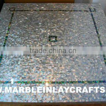 Semi Precious Mother Of Pearl Home Decoration Table Top