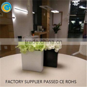 Square Clear Glass Vase Jar Candle Ideas for Homedecoration photo-3