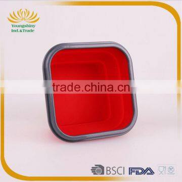 Silicone Collapsible School Lunch Box photo-4