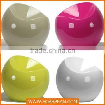 Hot Selling Standing Chair Fiberglass apple Stool Chair