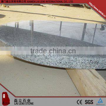 Round Shape G603 Grey Polished Granite Kitchen Table Top photo-3