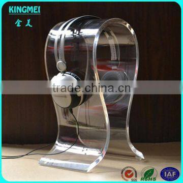 2015 Factory Wholesale Custom Headphone Display Stand Headset Stand Acrylic Headphone Stand photo-4