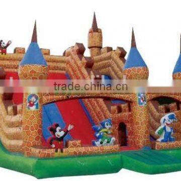 Outdoor pvc inflatable bouncer playground