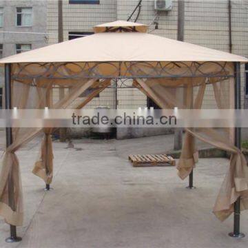 Waterproof fabric metal outdoor gazebo