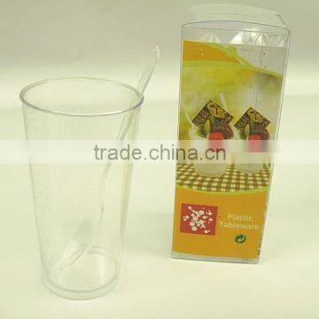 Plastic Transparent Fork photo-2