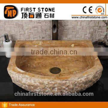 SINK 486M Hot Sale Yellow Sandstone Sink