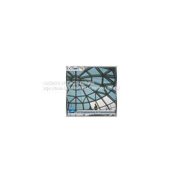 Exquisite Surface Steel Design Dome Glass Roof photo-4