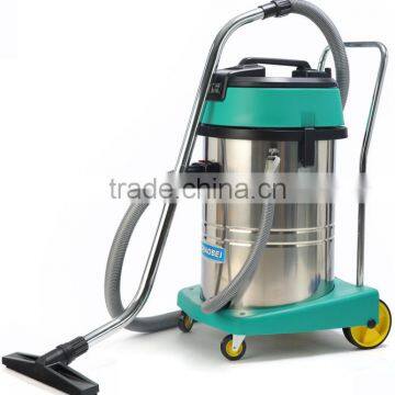 60L 2/3 Motor Industrial Wet And Dry Vacuum Cleaner (Stainless Steel)