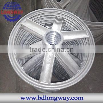 Chinese supplier for oem high quality ductile gray iron sand cast iron hand wheel