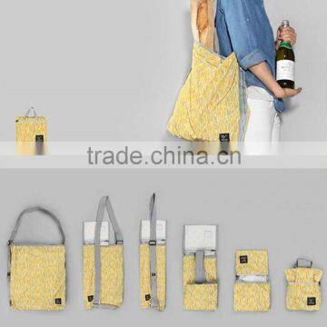 Sports Foldable Fabric Tote Shopper Bag Reusable Eco Bag photo-3