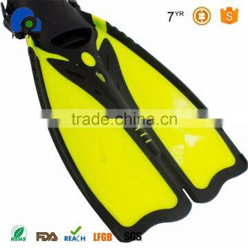 Factory Supply Open Heel Free Diving Fins Swimming Fins photo-5